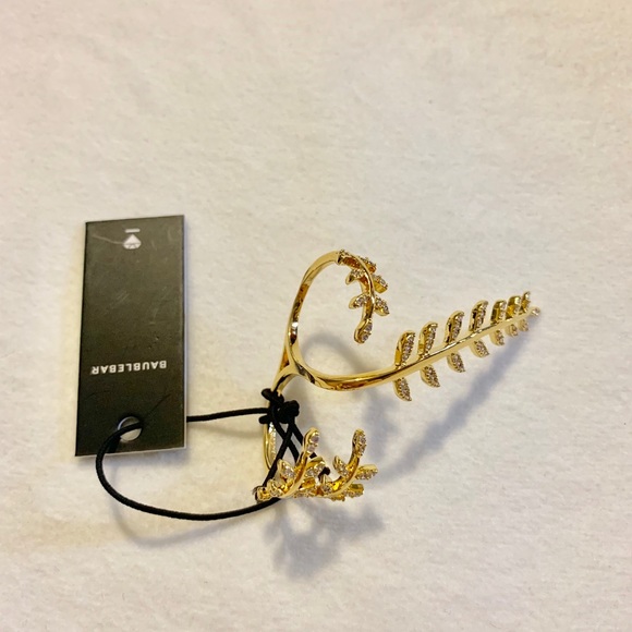 NWT Baublebar Peacemaker ring in gold - Picture 7 of 8